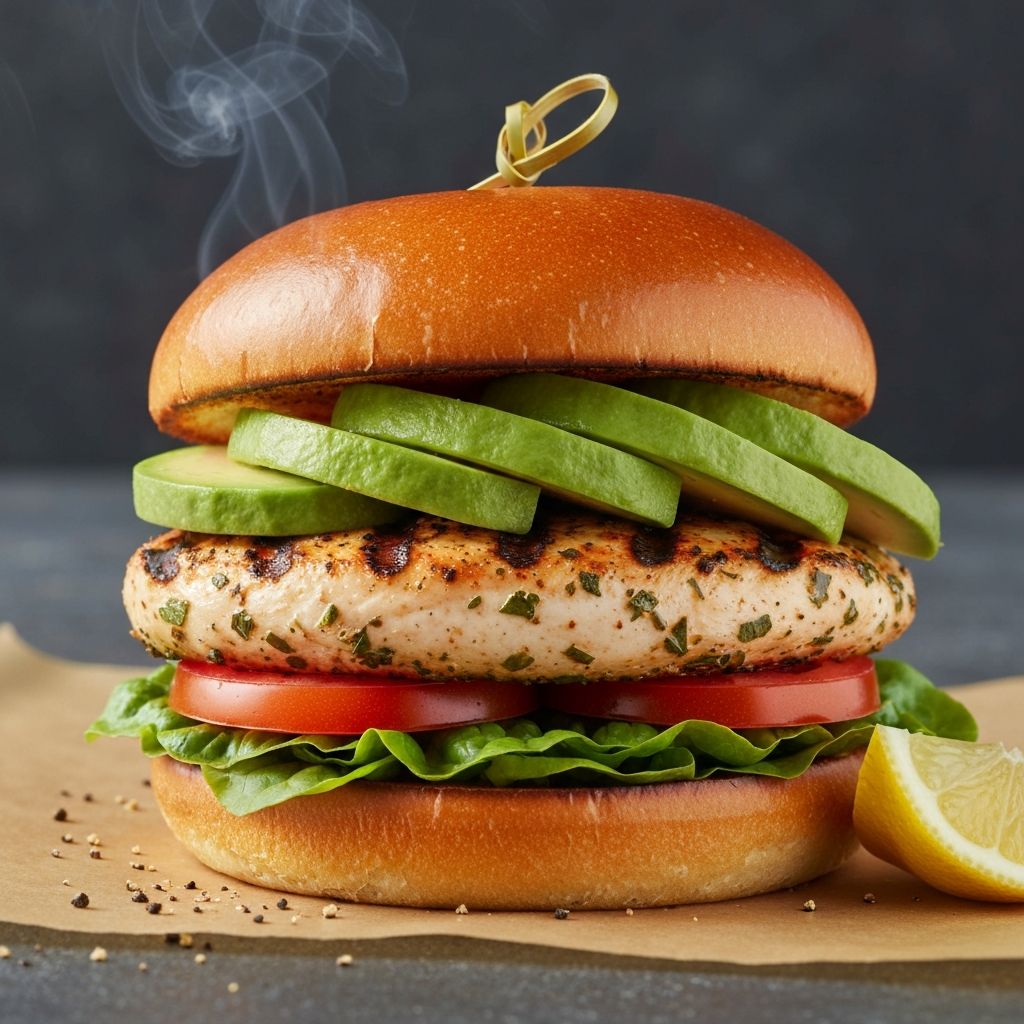 Grilled Chicken Burger